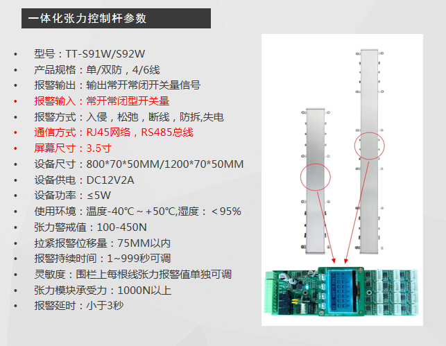 【新產品】一體化張力電子圍欄系統(tǒng)控制桿優(yōu)勢